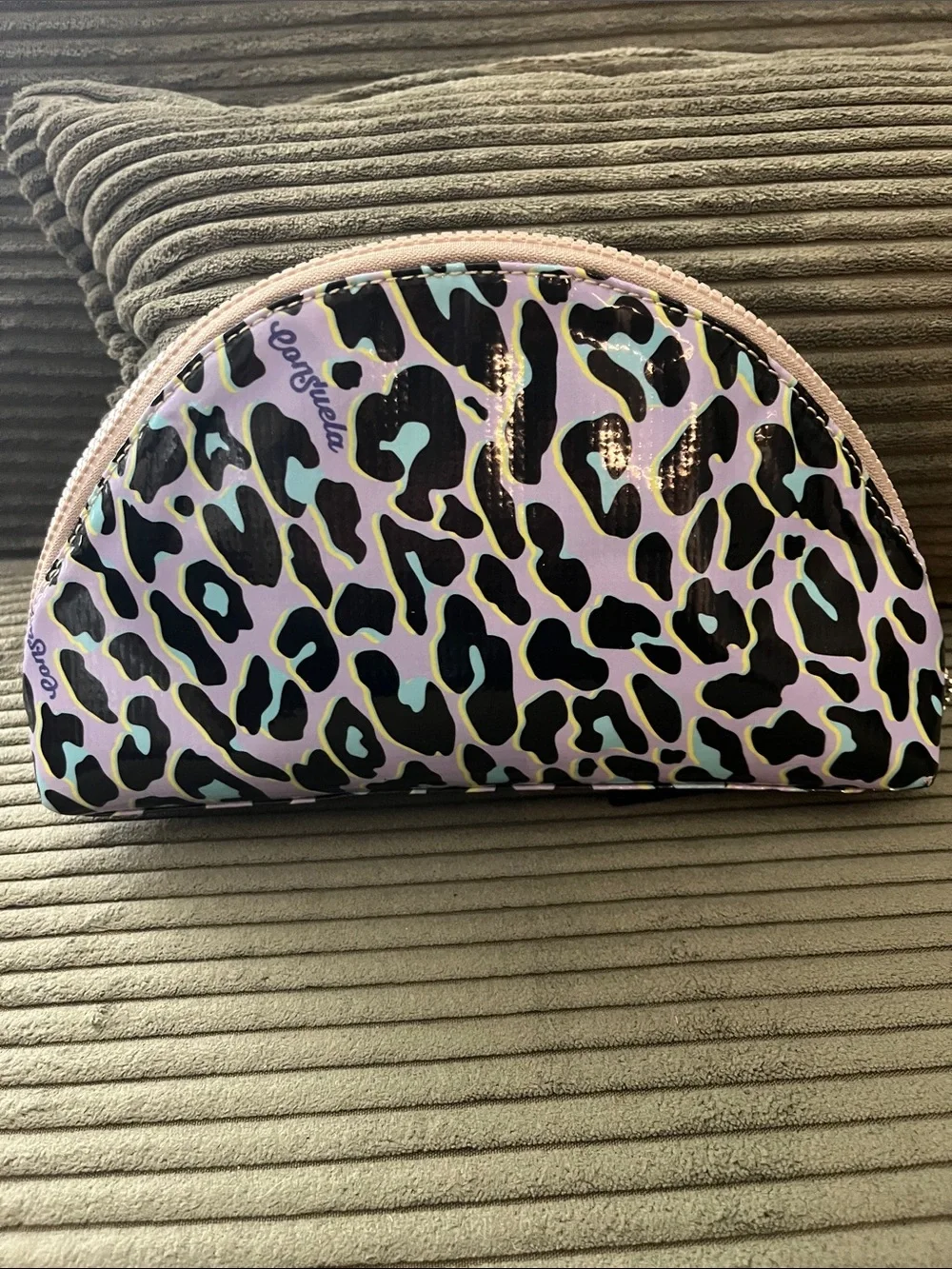 Consuela NWT New Large Domed Cosmetic Bag Dee Dee